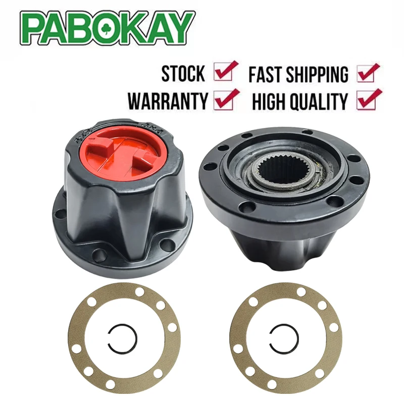 

2 Pieces x FOR TOYOTA Land Cruiser Hi Lux Pick Up Bandeirantes,83->01 HZJ80 FREE WHEEL HUB B057HP AVM521HP