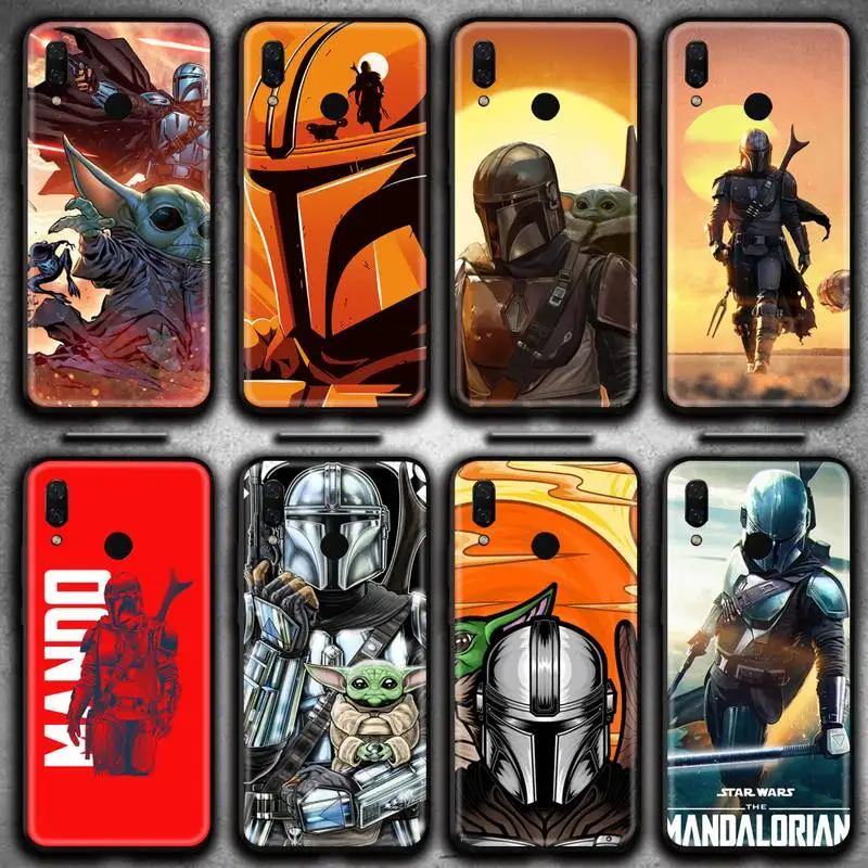 

Star Wars The Mandalorian Yoda Phone Case for Huawei Y6P Y8S Y8P Y5II Y5 Y6 2019 P Smart Prime Pro