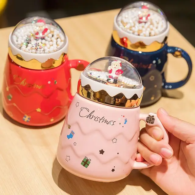 Christmas Cozy Kawaii Mugs