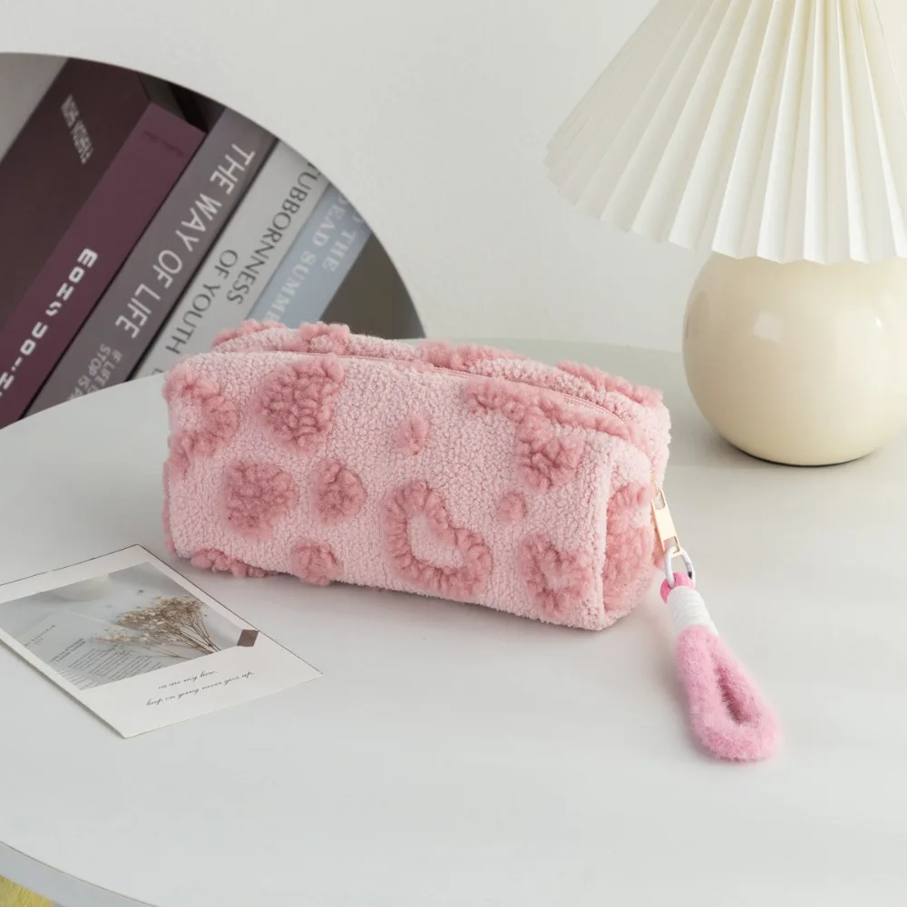 

Kawaii Бербер Флисовый Пенал Розовый