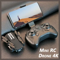 mini rc drone 4k hd camera fpv wifi ls min model quadcopter helicopter selfie drone 4k profesiona foldable rc dron toys for boys