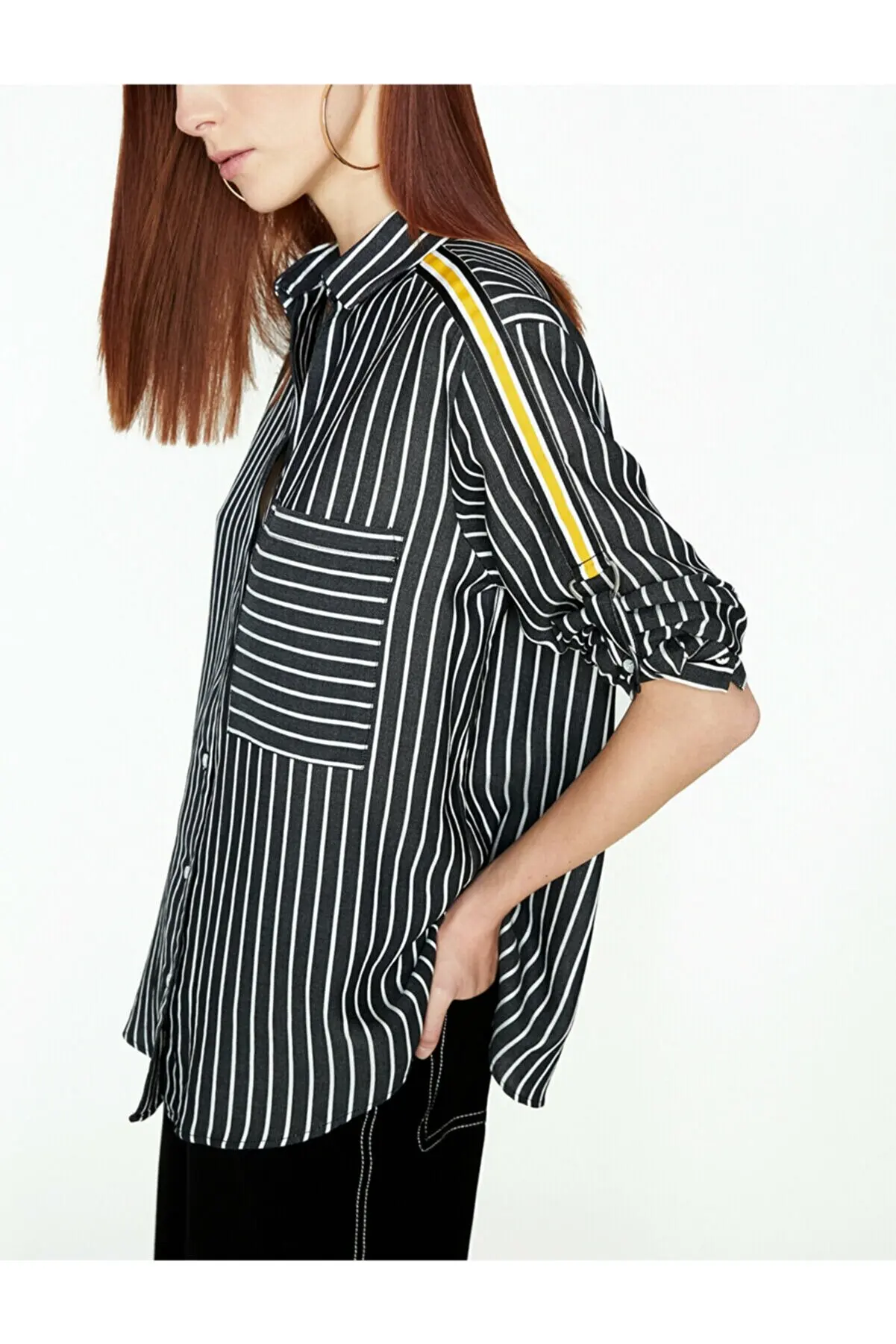 

Женская Полосатая Рубашка, летние женские рубашки, модные женские блузки, красивые и дешевые женские блузки 3947054