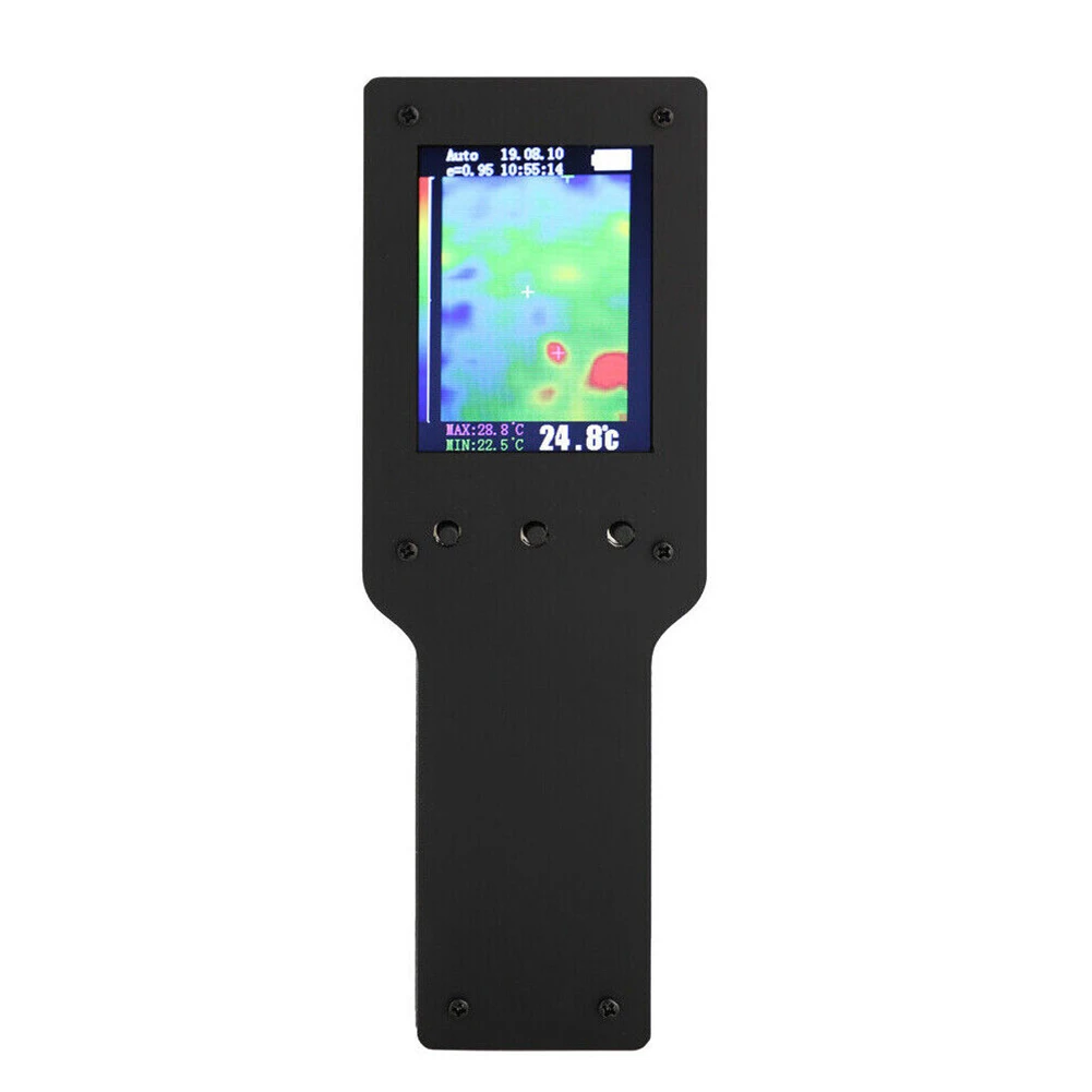 

Handheld Imaging Thermal Imager Temperature Detection Digital Resolution 2.4-inch Black Charging Cable Color Display