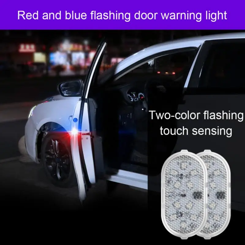 

Safety Wireless Magnetic Signal Lamp Car Door Opening Induction Change Decoration Anti-collision Two-color Flash Lights