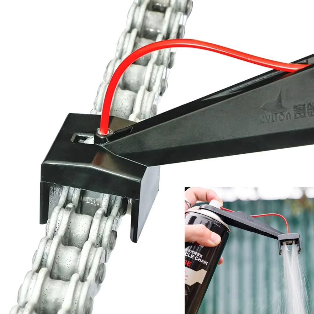 

1 шт., аппликатор для смазки цепи мотоцикла, без беспорядка, восковой очиститель цепи, насадка для мотоциклетной цепи, масляный распылитель, детали шестерни ﻿