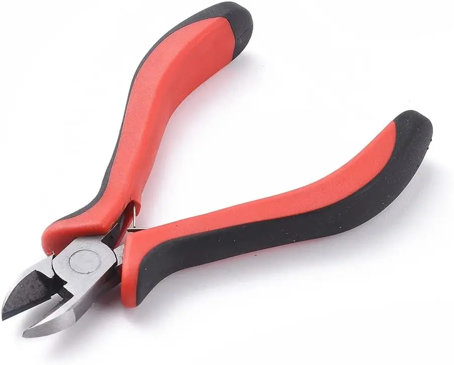 

1 Шт., Бокорез Из Красной Углеродистой Стали, Инструменты Для Изготовления Ювелирных Изделий, Плоскогубцы Для Резки Проволоки, 4