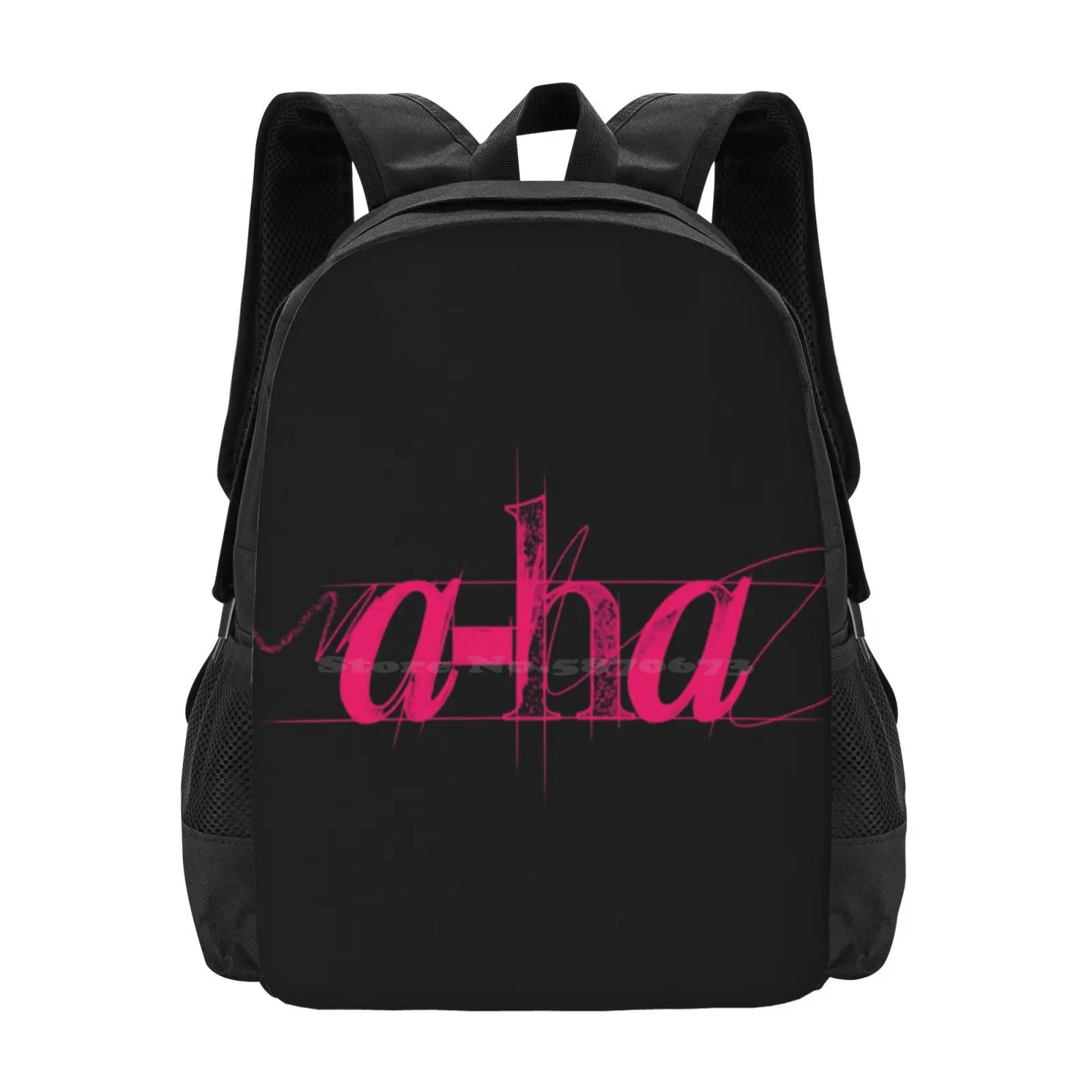 

A Ha Uhuy Hot Sale Backpack Fashion Bags A Ha Aha Norway Norwegian New Wave Synthpop 80S Take On Me Iconic Hunting High And Low