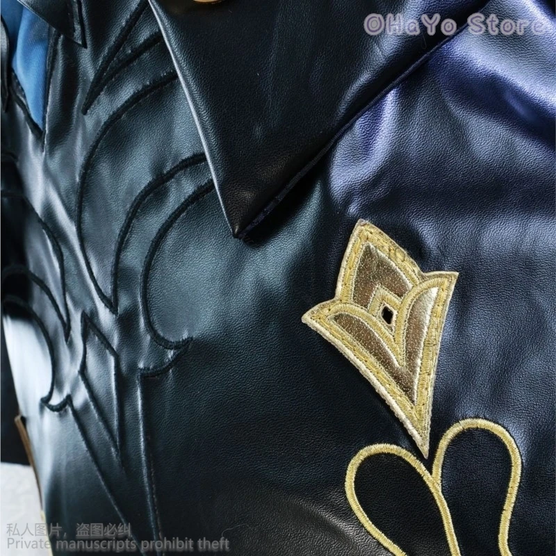 Аниме игра Clorinde Косплей Костюм Genshin Fontaine Impact Платье Обувь Чемпион Duelist Парик Шляпа