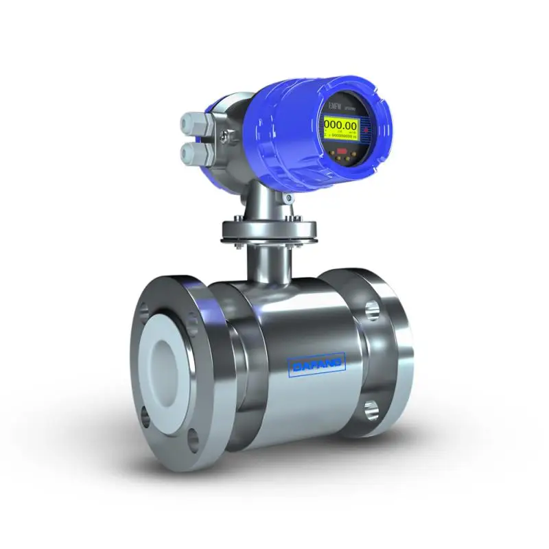 

4-20mA Pulse Liquid 50 Caudalimetro 8 inch LCD Magnetic Flowmeter Water Medidor De Flujo De Agua DN25 Electromagnetic Flow Meter