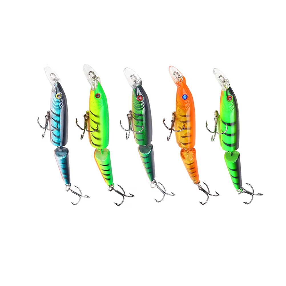 

5pcs 2 Section Hard Fishing Baits 9g/105cm Lure Bait Luminous Fishing Lures Baits (5 Styles) Accessories