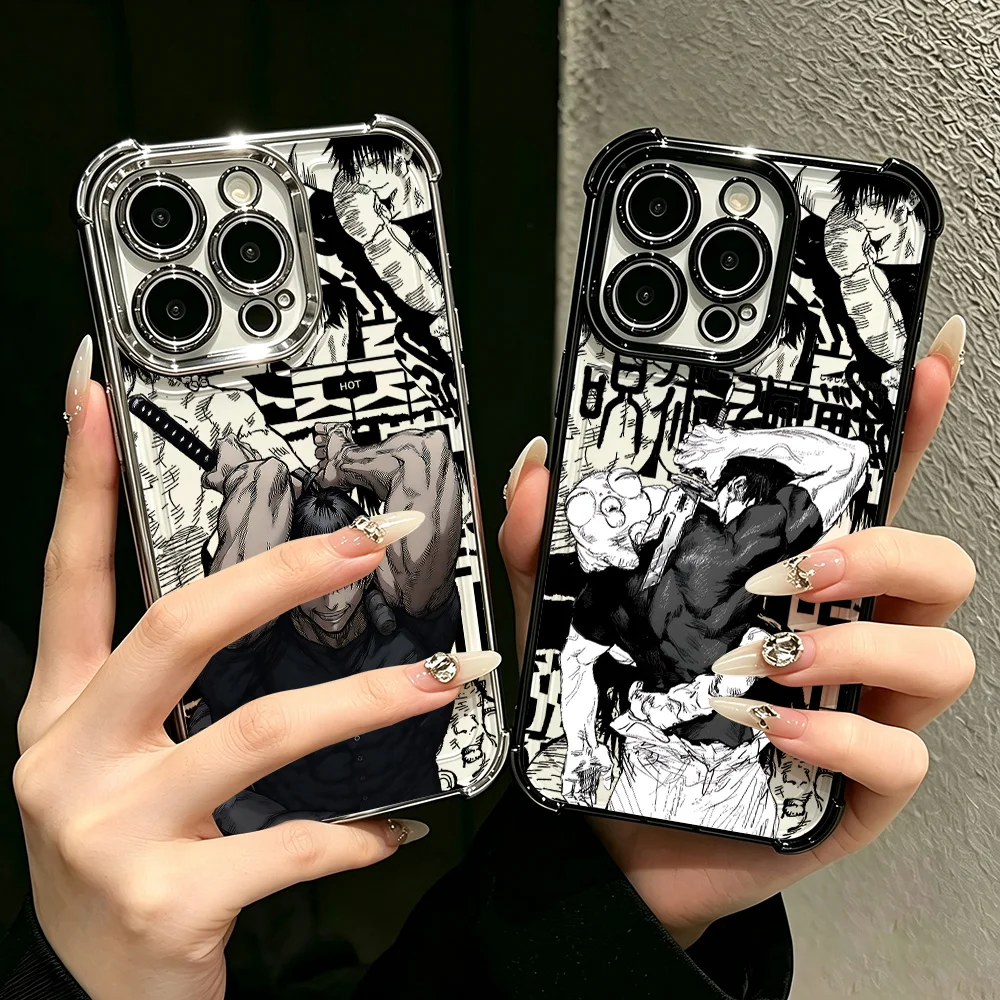 Фото Чехол для телефона с покрытием для Xiaomi Redmi A7 15 A3 15C 14C K50 A1 Note 15 14 13 12 12s Pro Plus 4G 5G, противоударный, стильный, FushiguroS TojiS №1