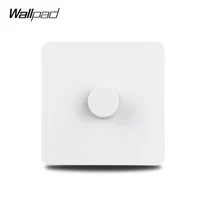 Dimmer Switch 1 2 3 4 Buttons LED Available 2 Way Pass-through Screwless Stainless Steel Panel Antique Bronze Brown Color