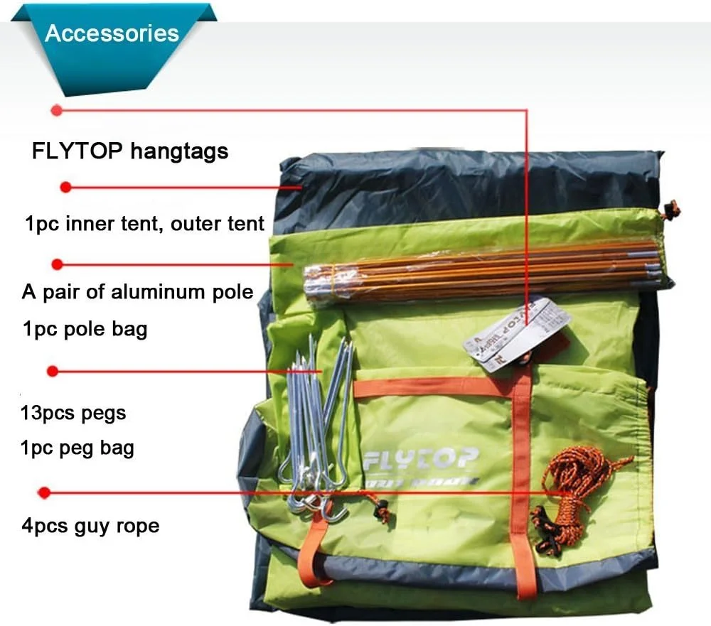 Водонепроницаемая двухслойная купольная палатка для кемпинга портативные