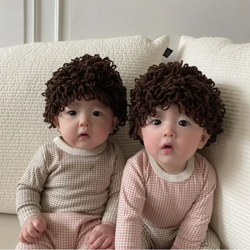 HoneyCherry Baby фото парик Новый стиль детский для фотографии взрыв милый короткий