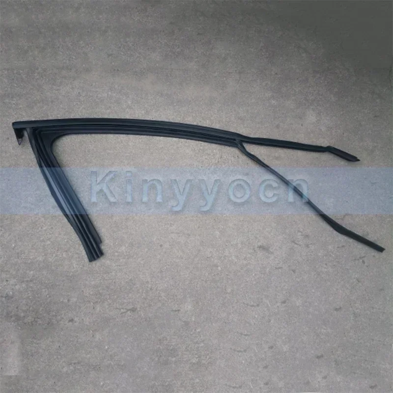 

Уплотнительная верхняя резиновая полоса окна автомобиля, черная для Peugeot 2008, направляющая для подъемника стекла, канавка, грязевой желоб