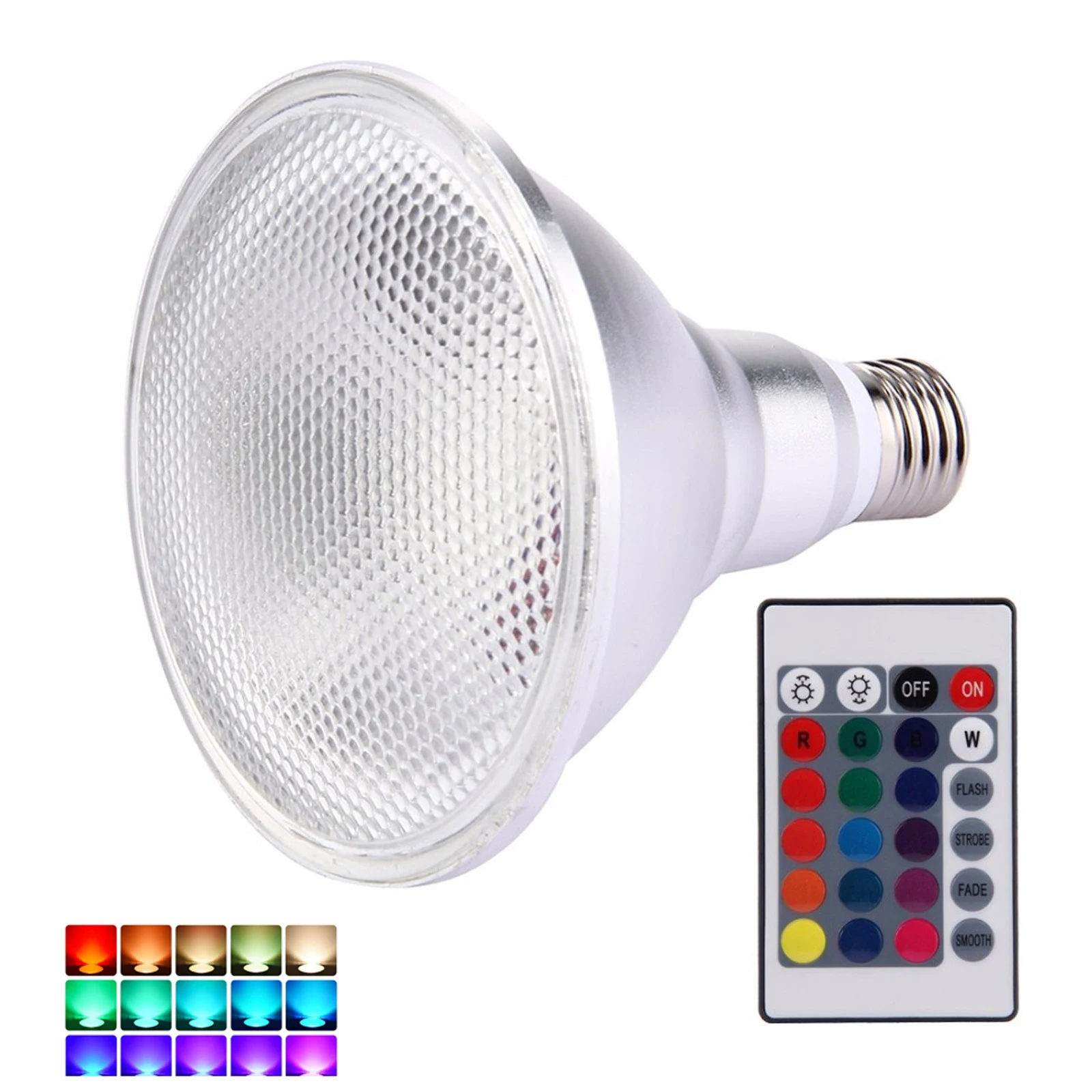 15w 25w E27 Регулируемый свет Rgb Par30 Par38 Лампочки 30 Par 2835 SMD