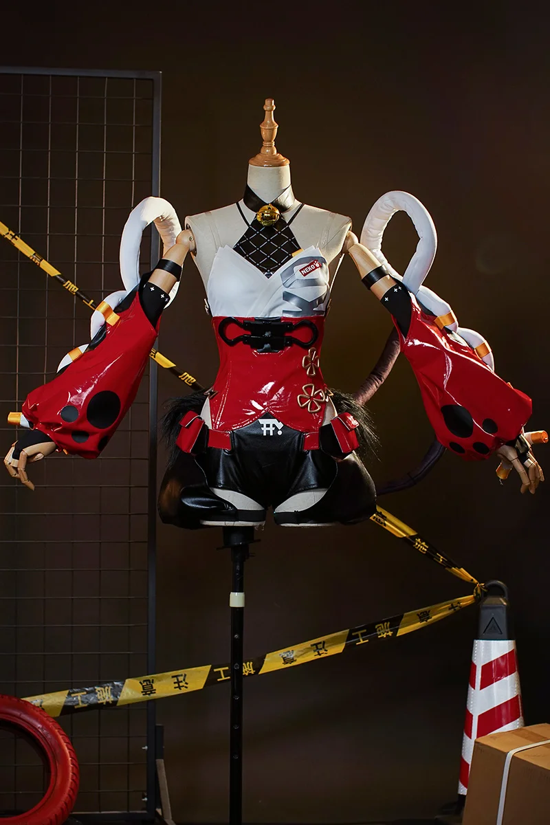 Костюм для косплея COS-KiKi Zenless Zone Zero Mana Nekomiya необычный костюм женский ролевых игр на