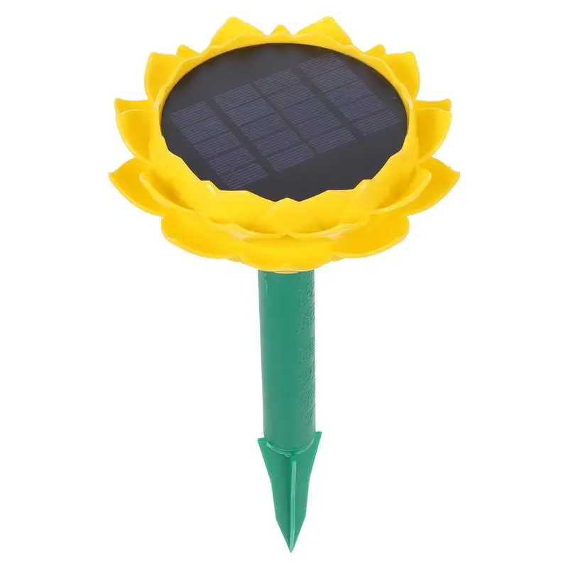 

1pc Lotus Shaped Waterproof Speaker Solar Powered Speaker Buddha Songs Player