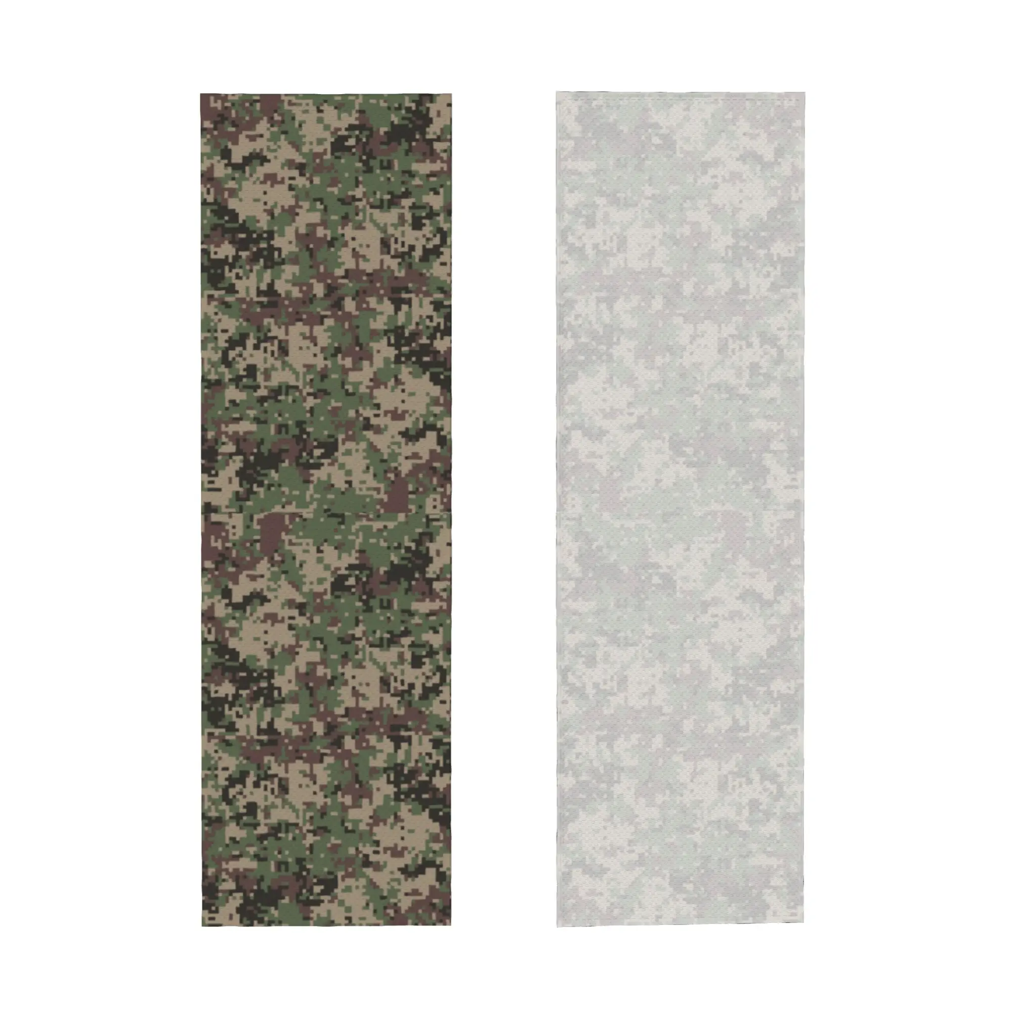 Фото Охлаждающее полотенце Marpat Camo для лица, быстросохнущее, с камуфляжным рисунком Woodland, спортивное, дышащее, для холодных тренировок №2