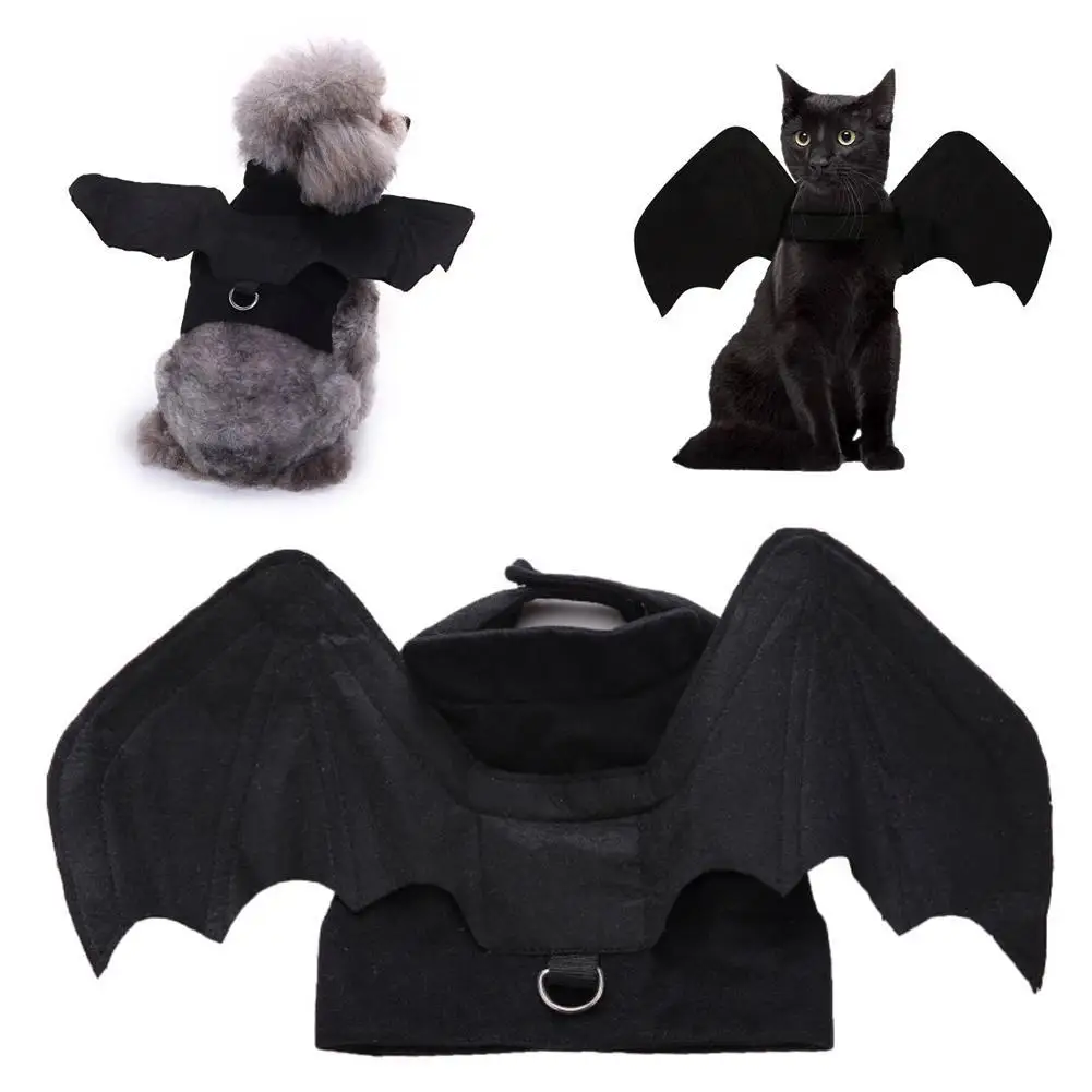 

Pets Halloween Christmas Clothing Props Bat Wings Cute Funny Dog Costume Cosplay Prop Dog Transformation Pet Clothes Supplies