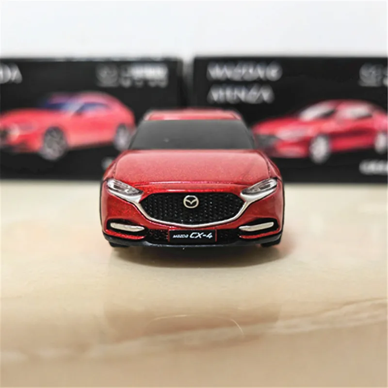 

Модель автомобиля из сплава MAZDA CX4, модель литая металлическая игрушечная машинка, модель высокой модели миниатюрной коллекции в масштабе, подарок для детей, 1/64