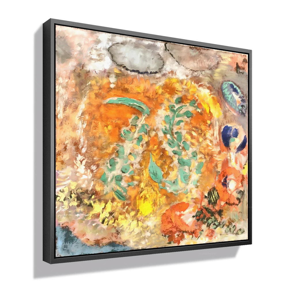 

Forbeauty Painting Flowers without a Vase For Wall Decor (PS Framed Gallery Wrap)