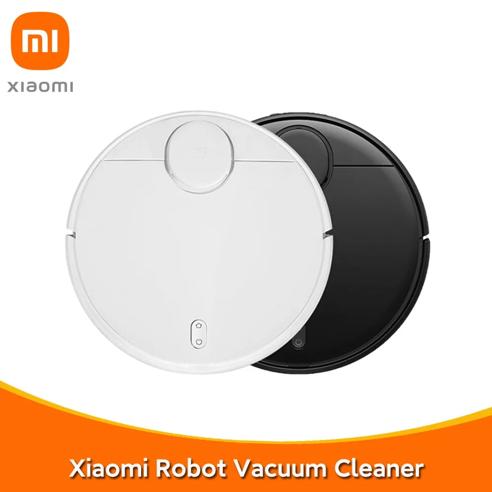 Xiaomi Mi Robot Vacuum-Mop Cleaner для уборки дома с функцией подметания и мытья, смарт-навигацией, планированием, управлением через WiFi-приложение.
