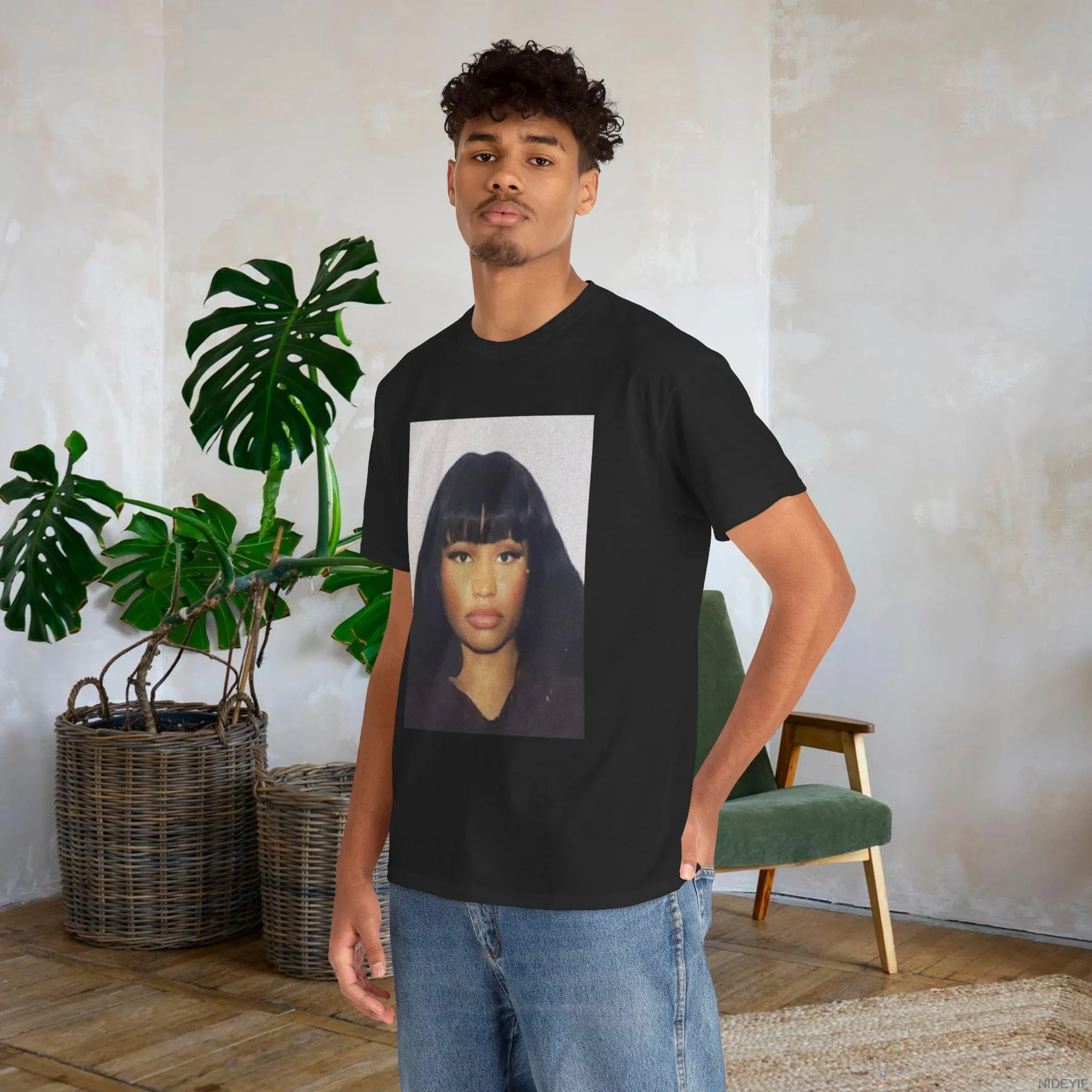 2024 рэпер Никоки Минаж футболка с графическим принтом мужские и женские