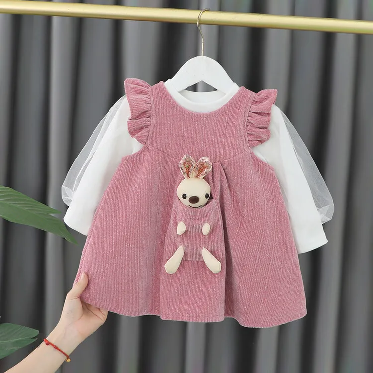 Осенне-зимняя одежда для женщин - 2–3–4 лет детский топ с капюшоном зимняя в стиле