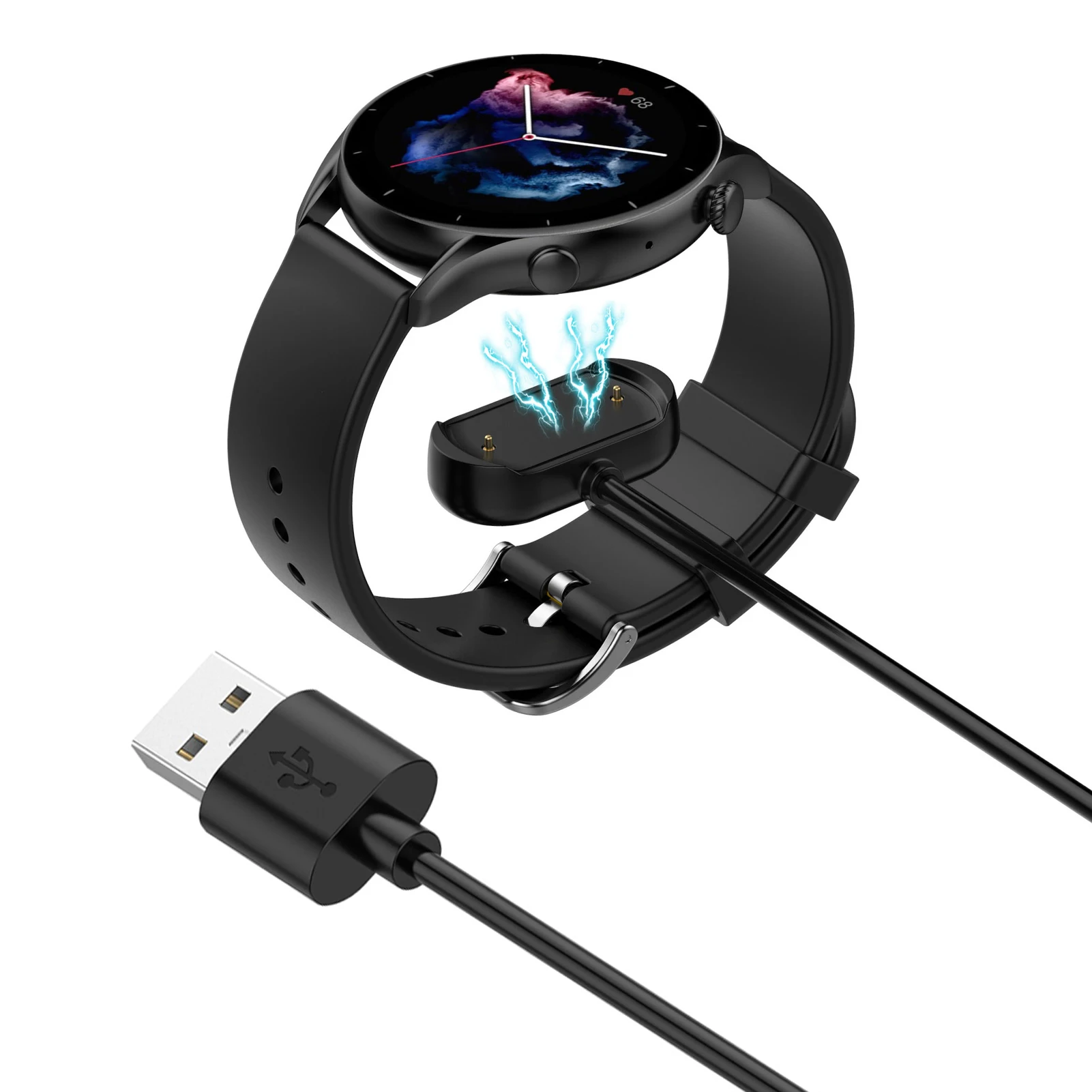 

1 шт., зарядное устройство для смарт-часов Amazfit GTS3 GTS 3 GTR 3 Pro GTR3