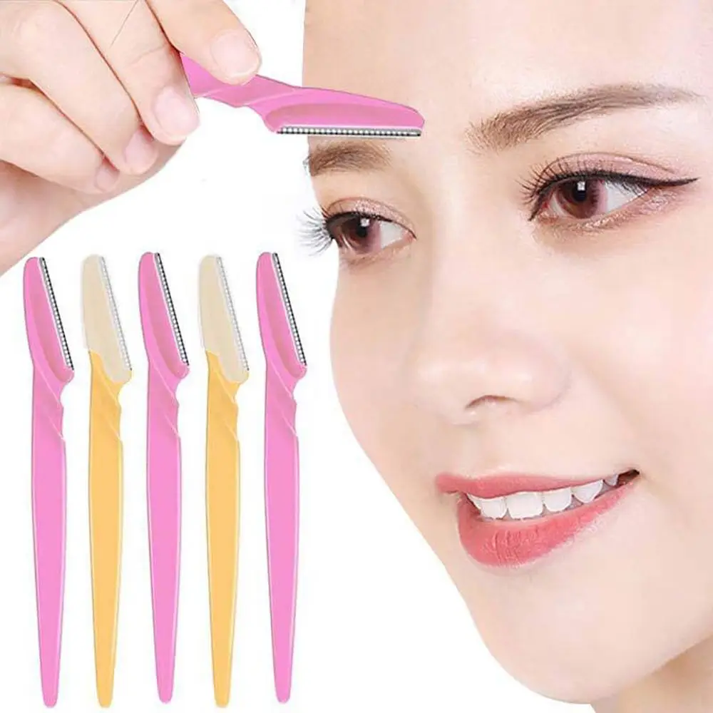 3/10Pcs Eyebrow Razor Eyebrow Trimmer Women Face Razor Hair 