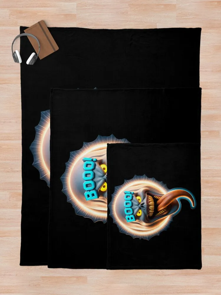 Буо! Забавное одеяло с призраком на Хэллоуин мягкие кровати летние постельные