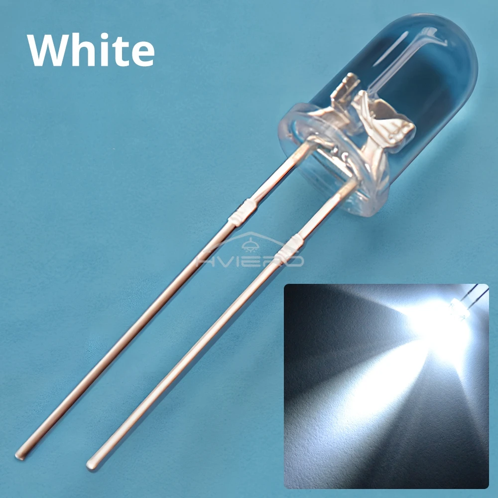 

Светодиоды HVIERO 5mm круглые 100 шт