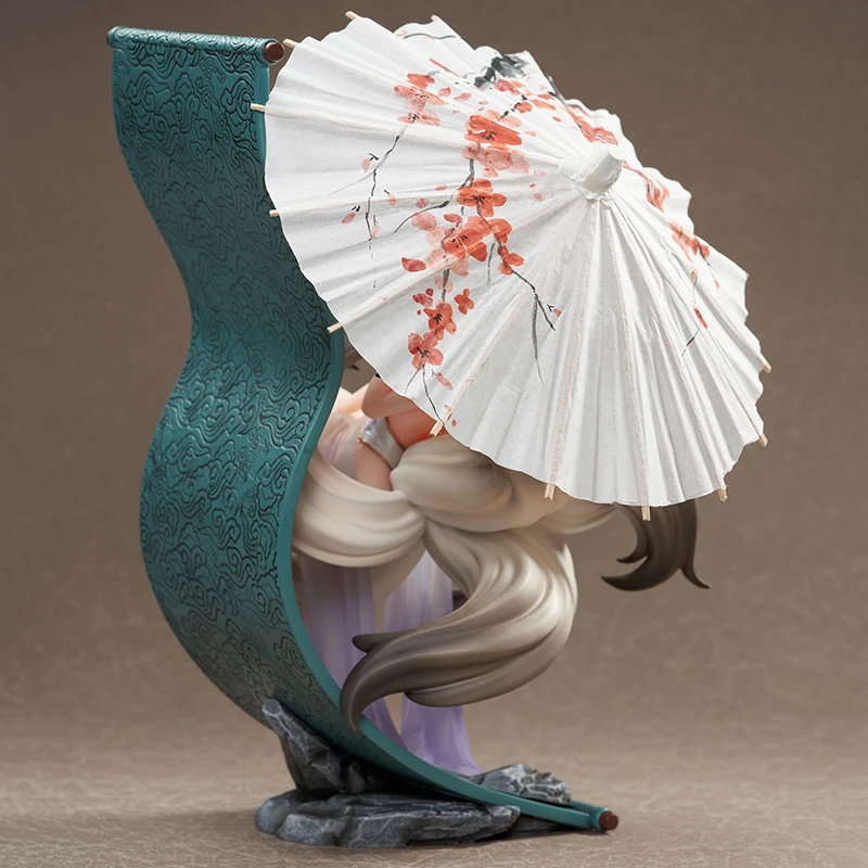 Оригинальная фигурка из искусственного животного живопись лисы МО ли аниме