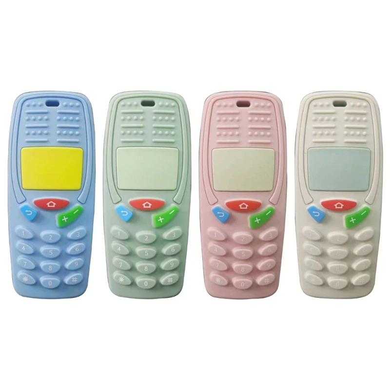 

Remote Control Baby Teether Safety Teething Relief Toy Infant Shower Gift