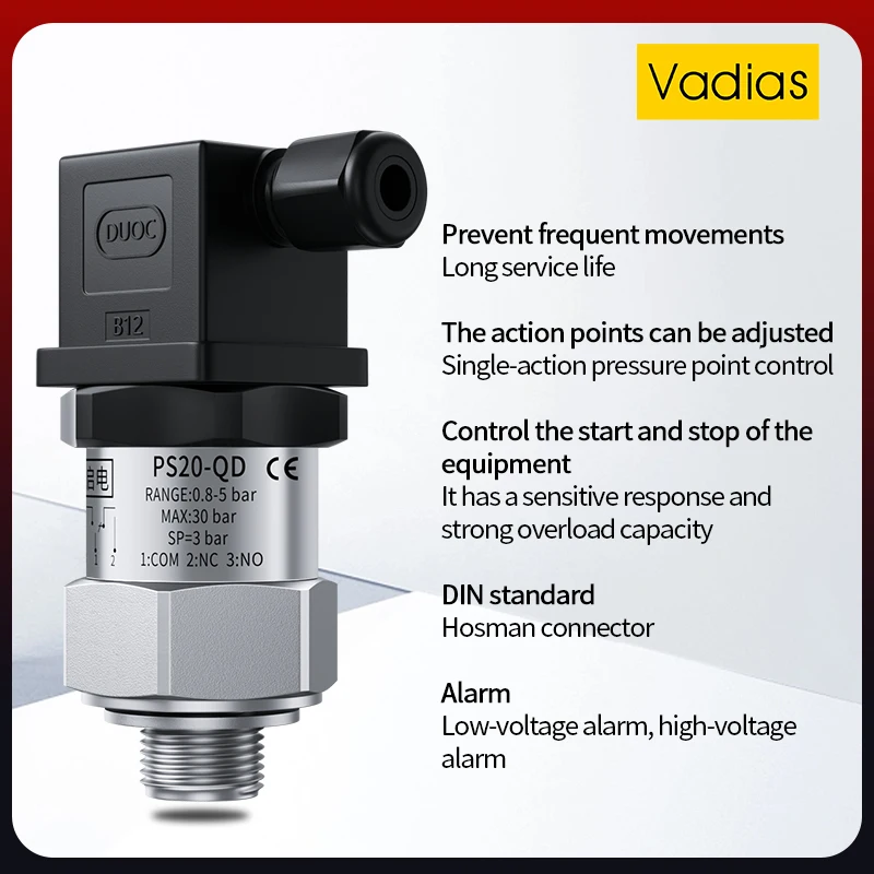 

Переключатель давления Vadias