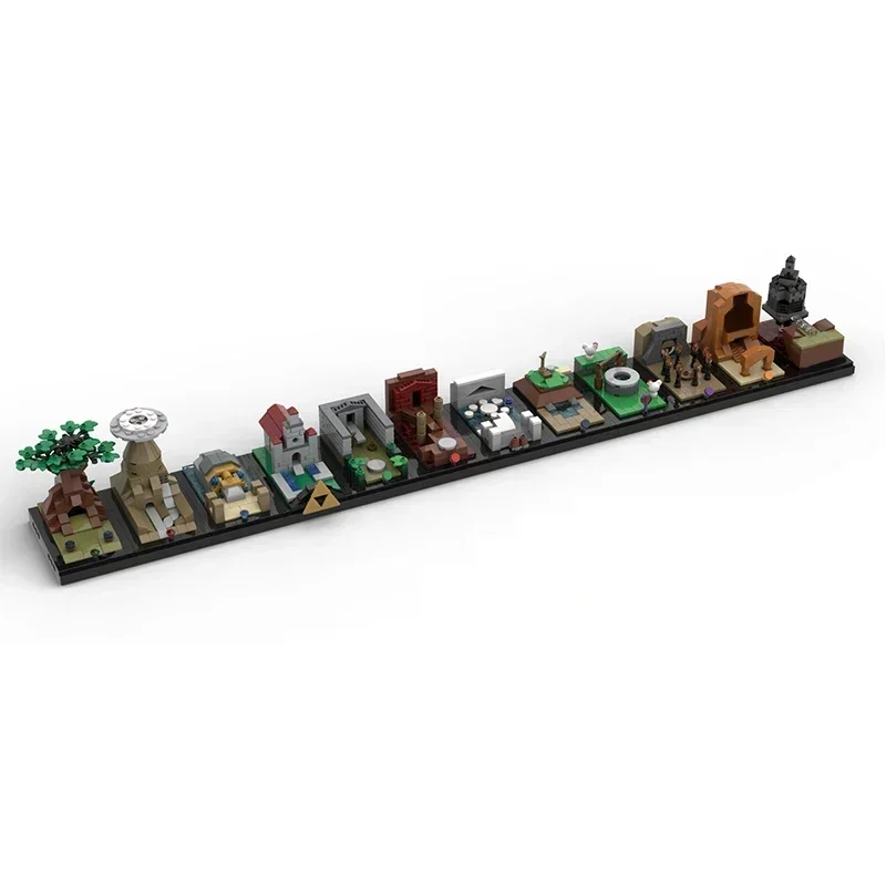 Moc Building Bricks Strange Dark Dungeon Technology Модульные блоки Подарки Популярные игры Модель