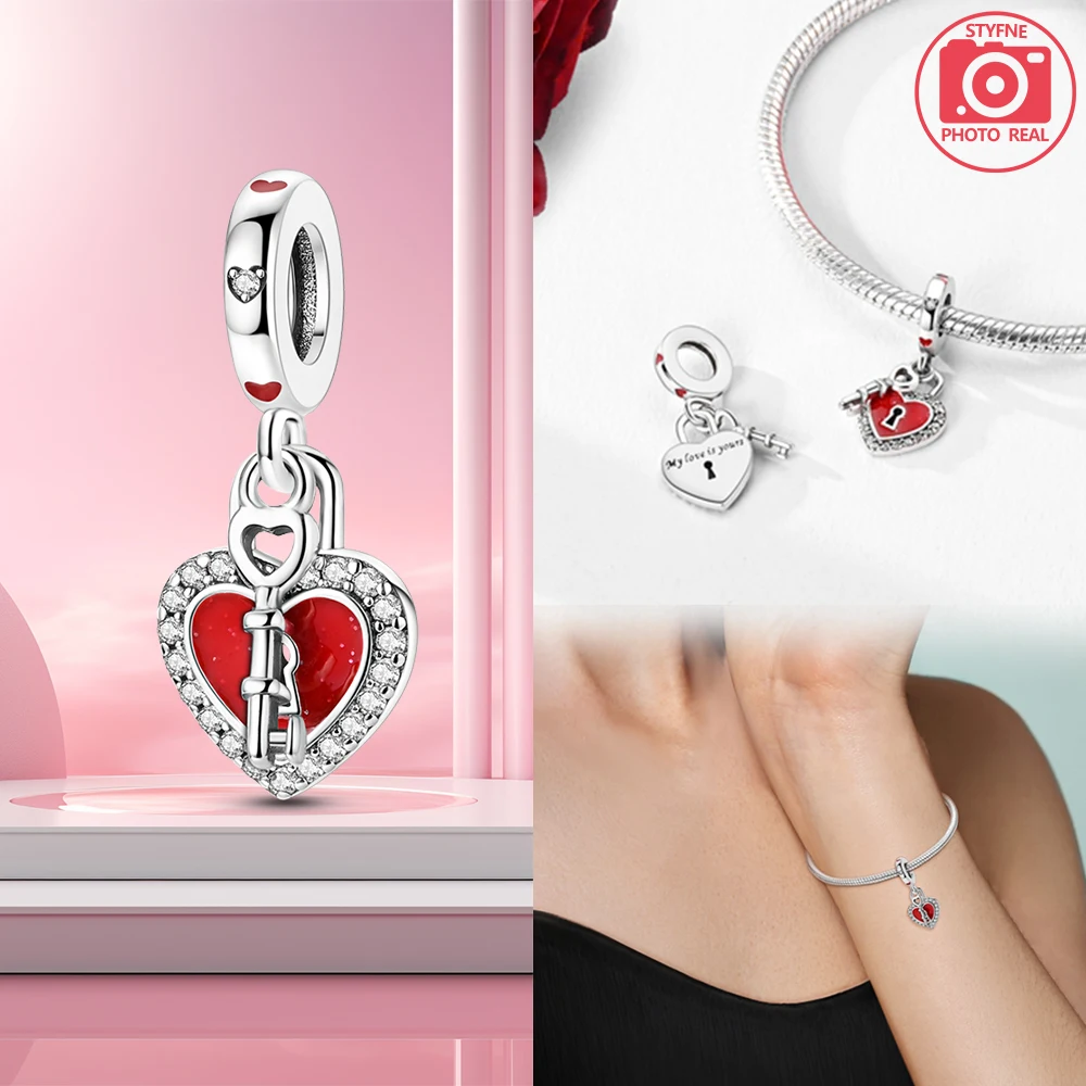 Подвеска-подвеска из стерлингового серебра 925 пробы с любовью пишущей машинкой