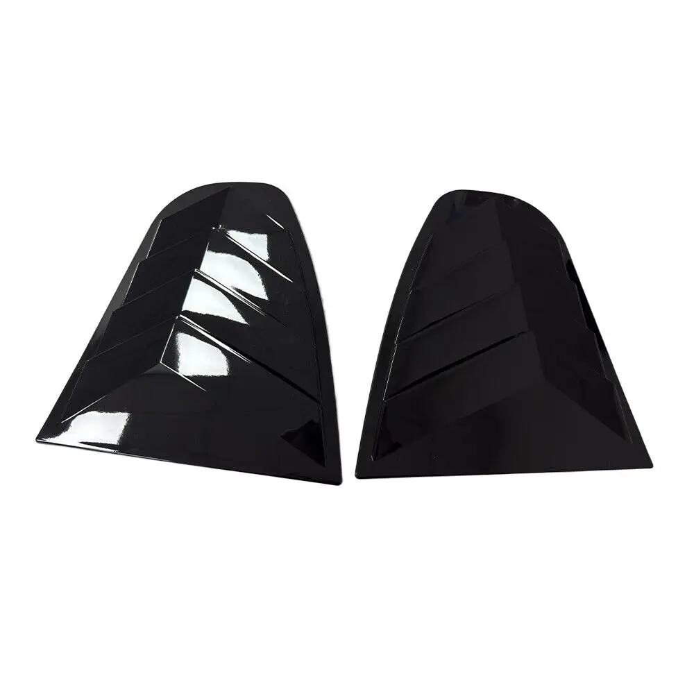 Фото Для Skoda Octavia 2008-2012 автомобильная задняя жалюзи, оконная боковая крышка, накладка, наклейка, вентиляционный совок, АБС-пластик, аксессуары из углеродного волокна, авто №5