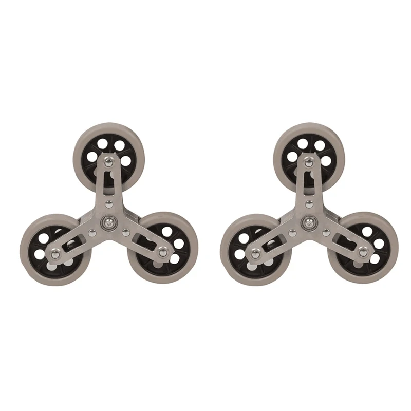 

Треугольное колесо для лестницы 2 шт., резиновое колесо для скалолазания, лестницы, треугольное колесо для багажа, тележка для покупок