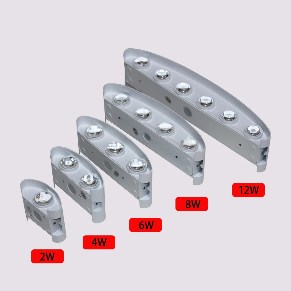 Наружные водонепроницаемые настенные лампы алюминиевые декоративные
