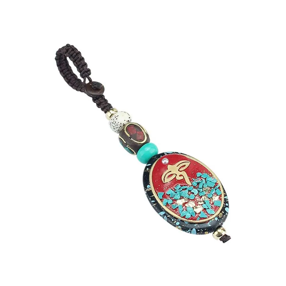 Новый Ретро непальский длинный буддийский мала деревянный бисер подвесное