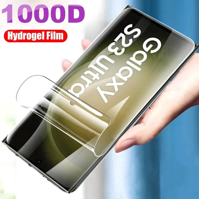 

Hydrogel Film for Samsung S23 Ultra S22 S21 FE ScreenProtector For Galaxy S23 Ultra S23 Plus Protective Film Not glass
