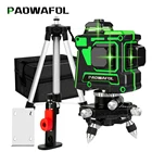 Самонивелирующийся зеленый лазерный уровень, 12 линий, 360 градусов