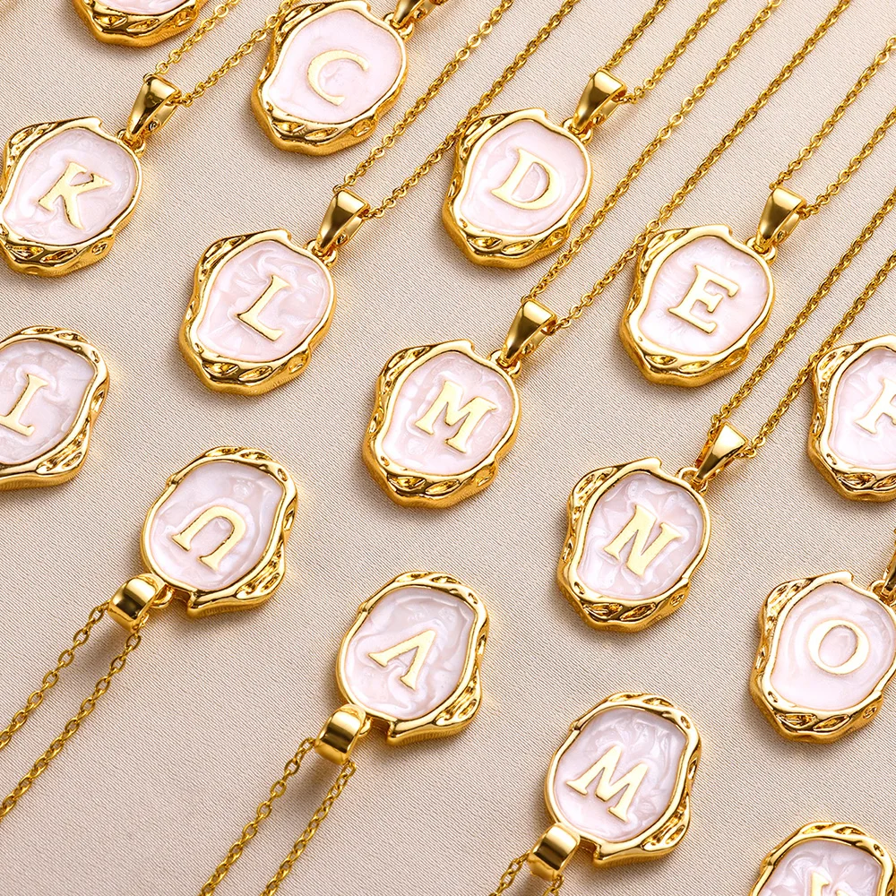 Подвесное ожерелье с подвесками в виде надписи