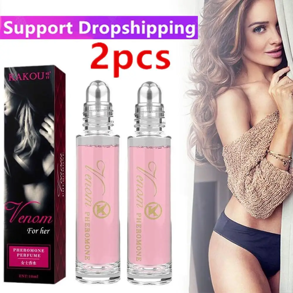 

2PCS 10ml Intimate Partner Erotic Perfume Pheromone Fragrance Stimulating Flirting Perfume For Men And Women Lasting