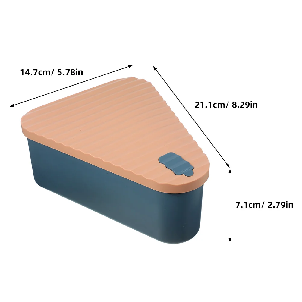 Силиконовый ланч-бокс для пиццы контейнер ломтиков многофункциональный чехол