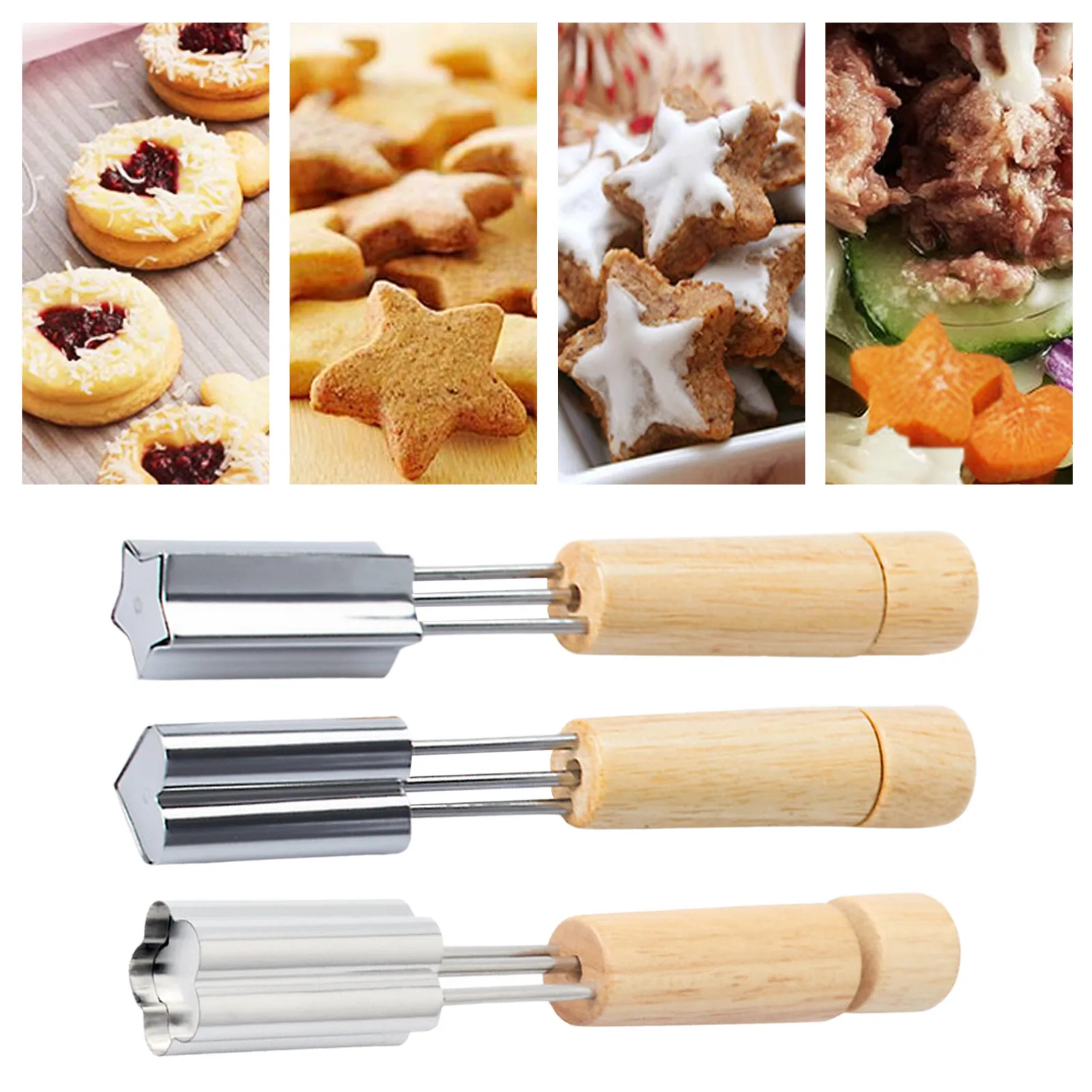 

Искусственная форма из нержавеющей стали для кухни, 3 шт.