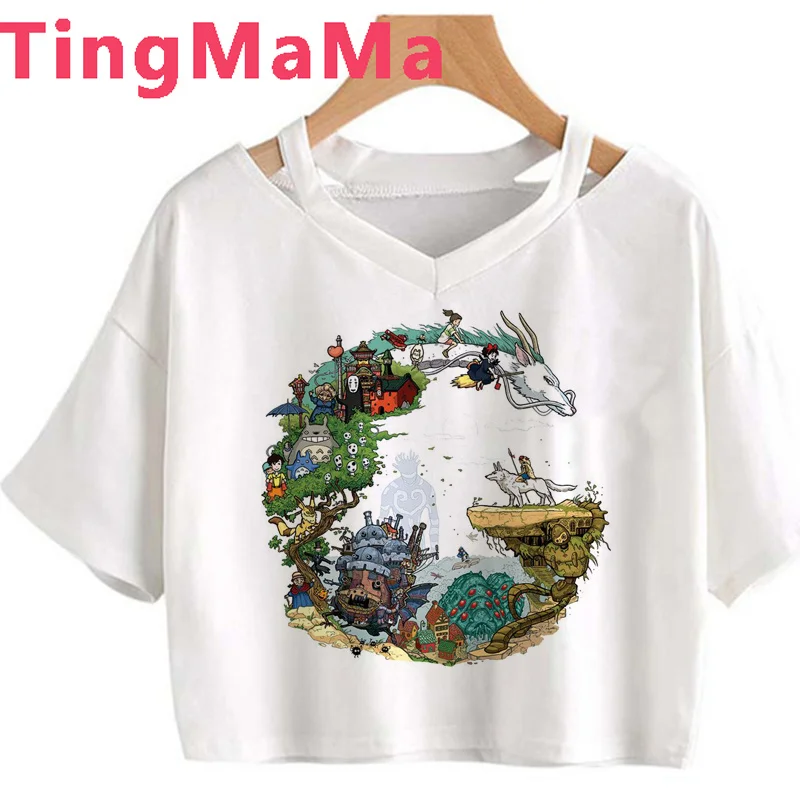 

Футболка женская студийная в стиле «Харадзюку»