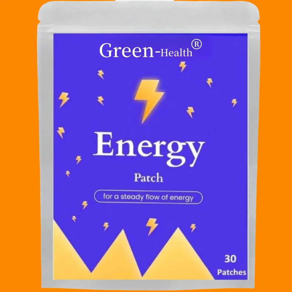 30 пластырей энергетические трансдермальные пластыри поддерживают энергию в5 и B3